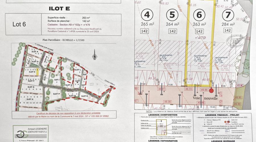 Photo Nouveauté en exclusivité Cabinet Diard Immobilier Chateaubourg ! 14 lots de terrains à bâtir, Chateaubourg, lo 1