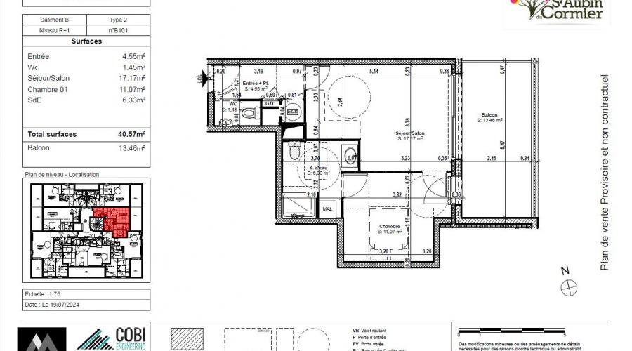 Photo Nouveauté - projet d'immeuble neuf à SAINT AUBIN DU CORMIER 1