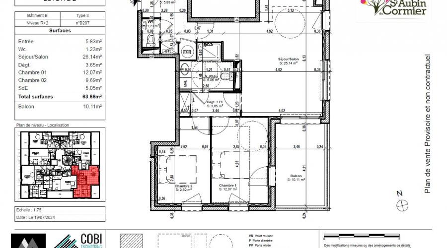 Photo Nouveauté - projet d'immeuble neuf à SAINT AUBIN DU CORMIER 1