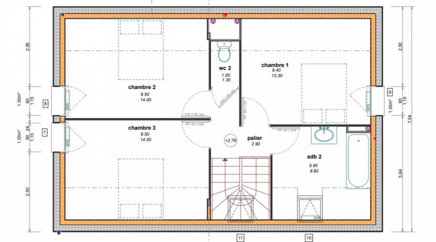 Photo Nouveauté en exclusivité Cabinet Diard Immobilier ! Maison contemporaine T5 95 m2 habitables 4