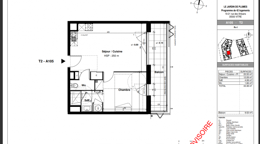 Photo Appartement T2 neuf VITRE 4